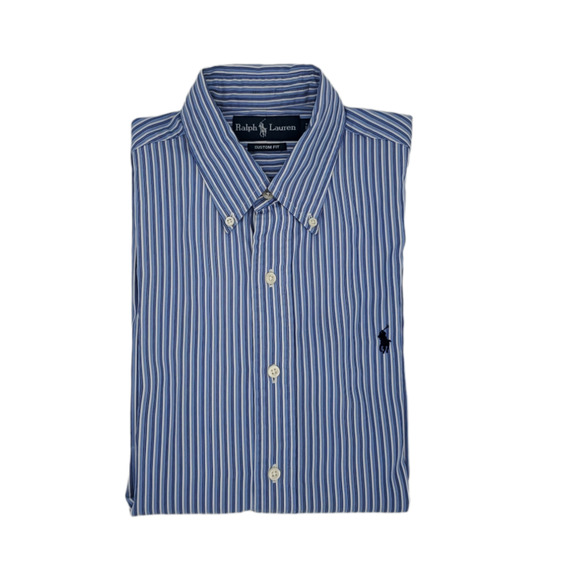 Ralph Lauren Other - Ralph Lauren Button Down Shirt Blue Strips Mens - M